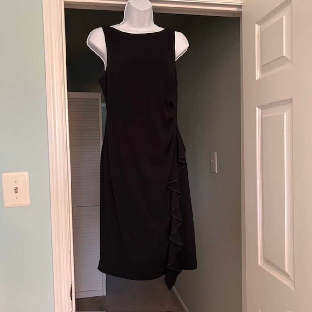 Coast Black Sleeveless Dress - Size 8 (US)